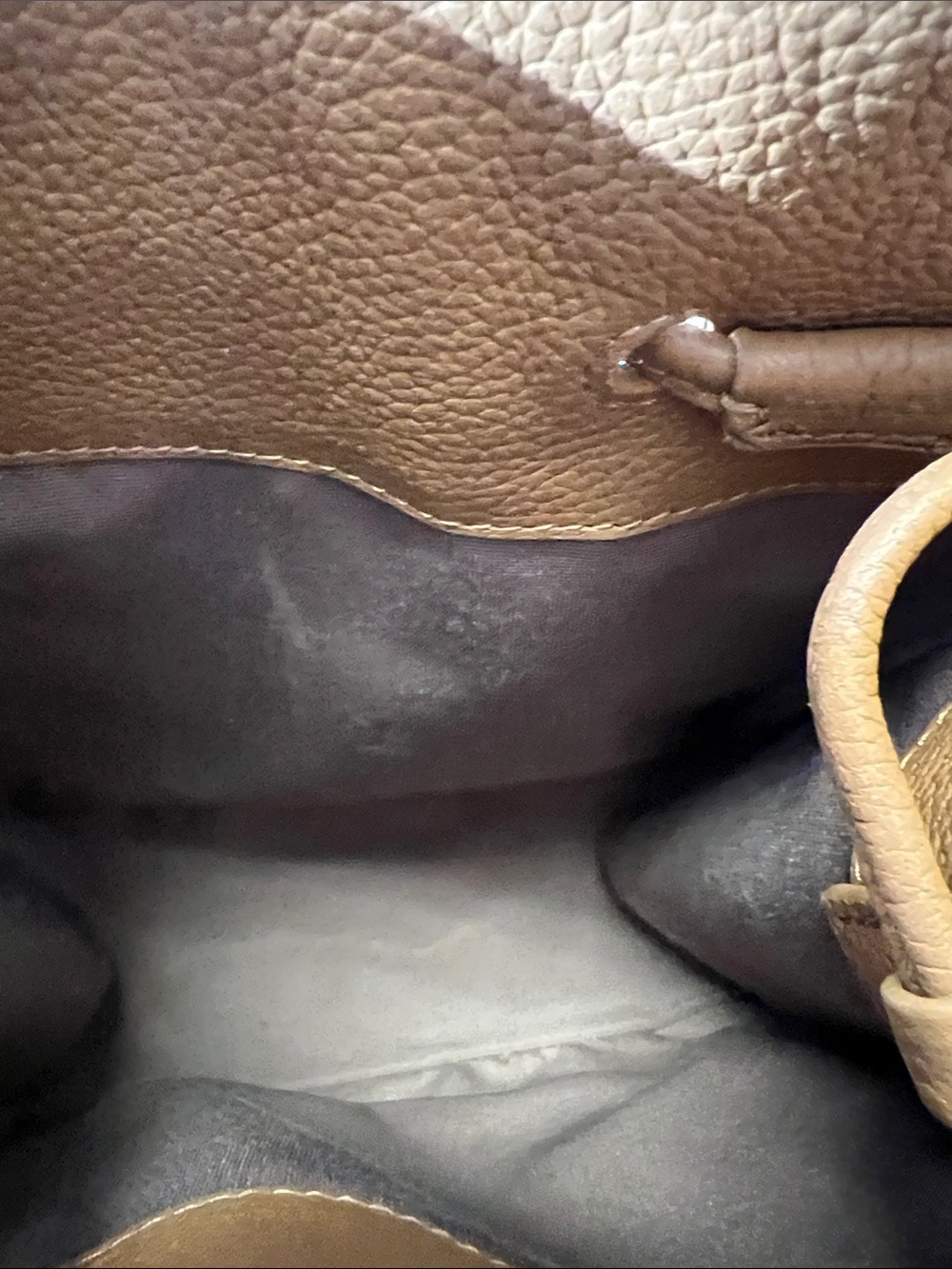 3.1 Phillip Lim Tan Leather. Soleil Bucket bag Drawstring Shoulder Bag - Picture 4 of 4